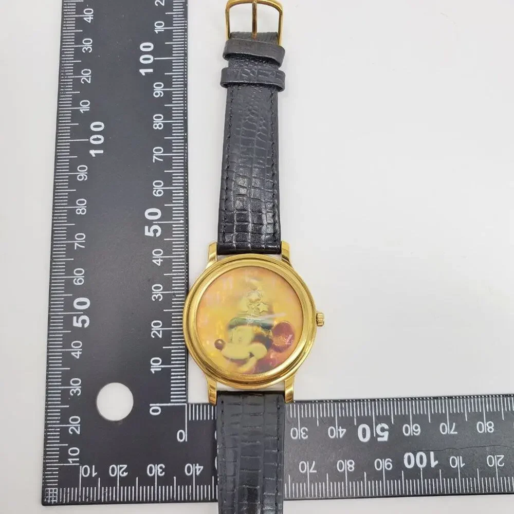 Vintage Disney Sorcerer Mickey Hologram 3D Effect Watch